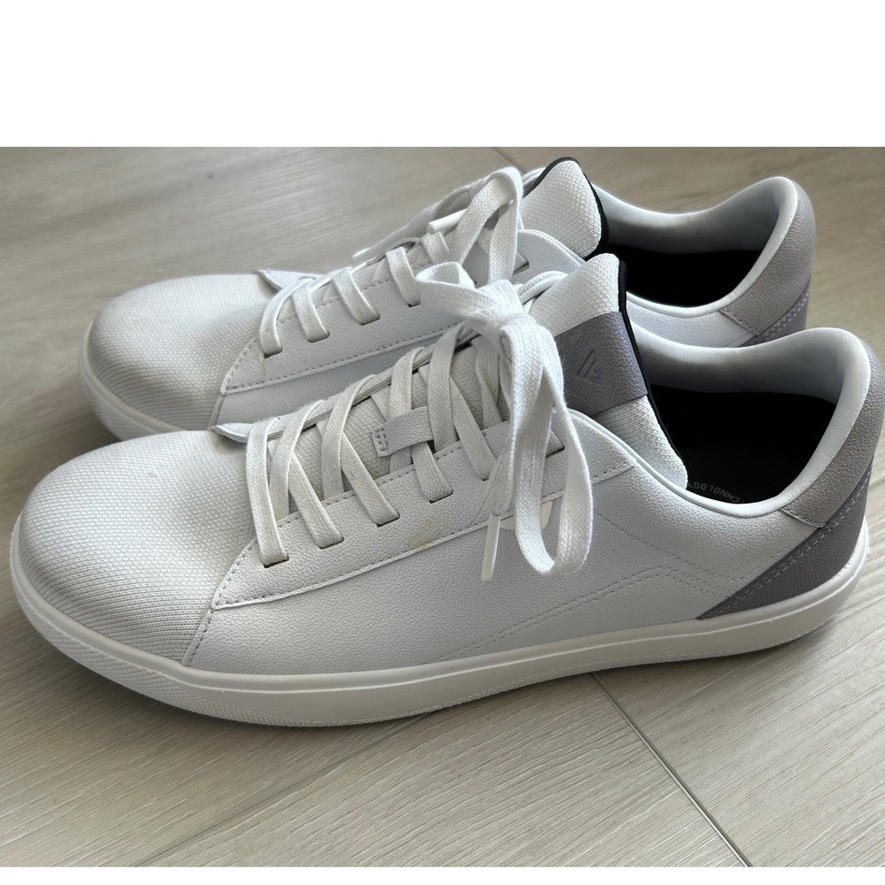 Vessi Soho Sneakers Womens 9 White Waterproof Knit Lace Up Casual Shoes
Leather